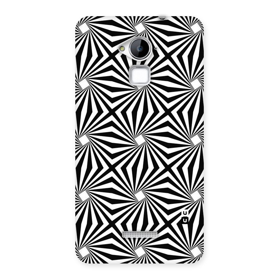 Monochromatic Swirls Back Case for Coolpad Note 3