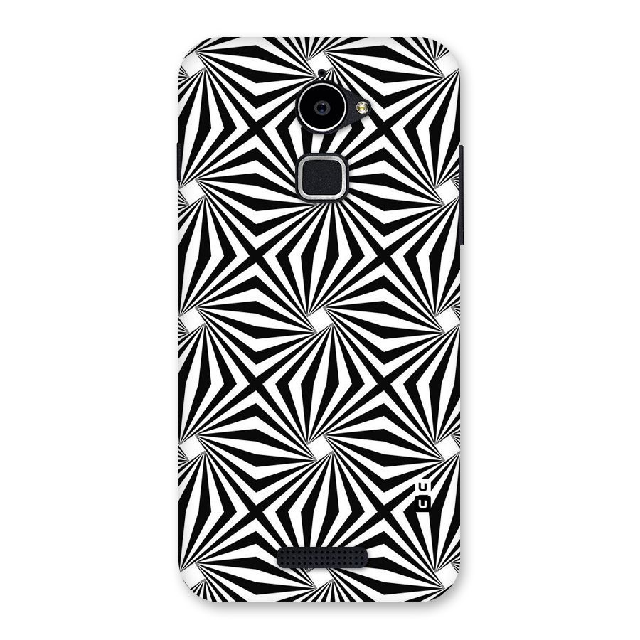 Monochromatic Swirls Back Case for Coolpad Note 3 Lite