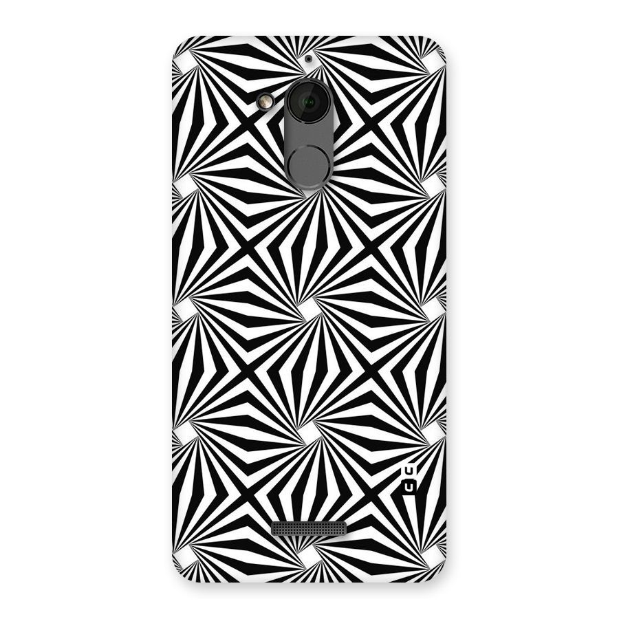 Monochromatic Swirls Back Case for Coolpad Note 5