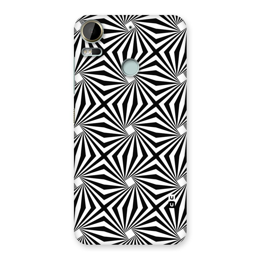 Monochromatic Swirls Back Case for Desire 10 Pro