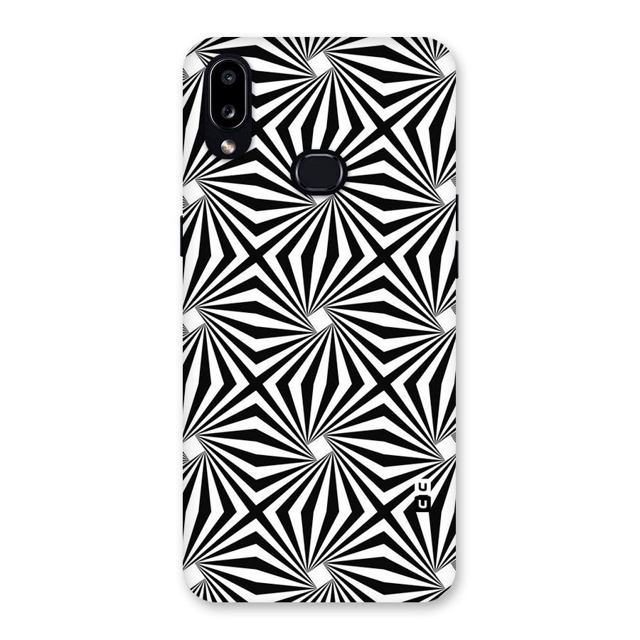 Monochromatic Swirls Back Case for Galaxy A10s