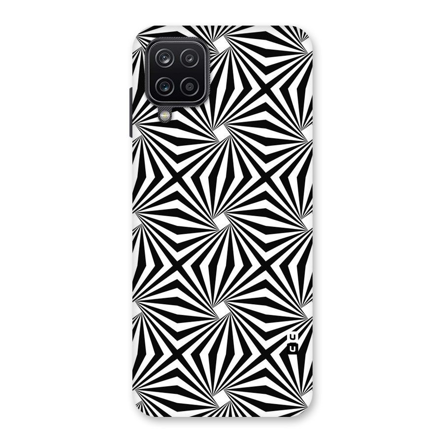 Monochromatic Swirls Back Case for Galaxy A12