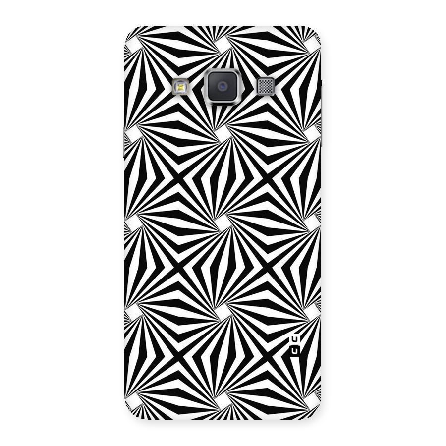Monochromatic Swirls Back Case for Galaxy A3