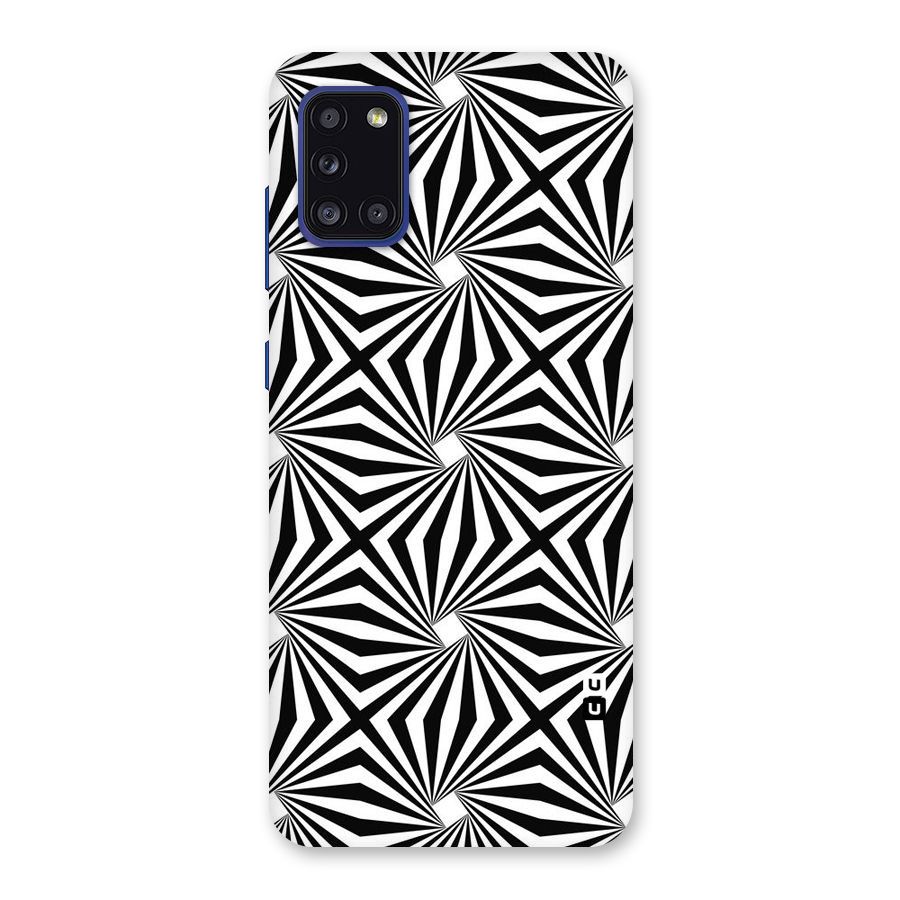 Monochromatic Swirls Back Case for Galaxy A31
