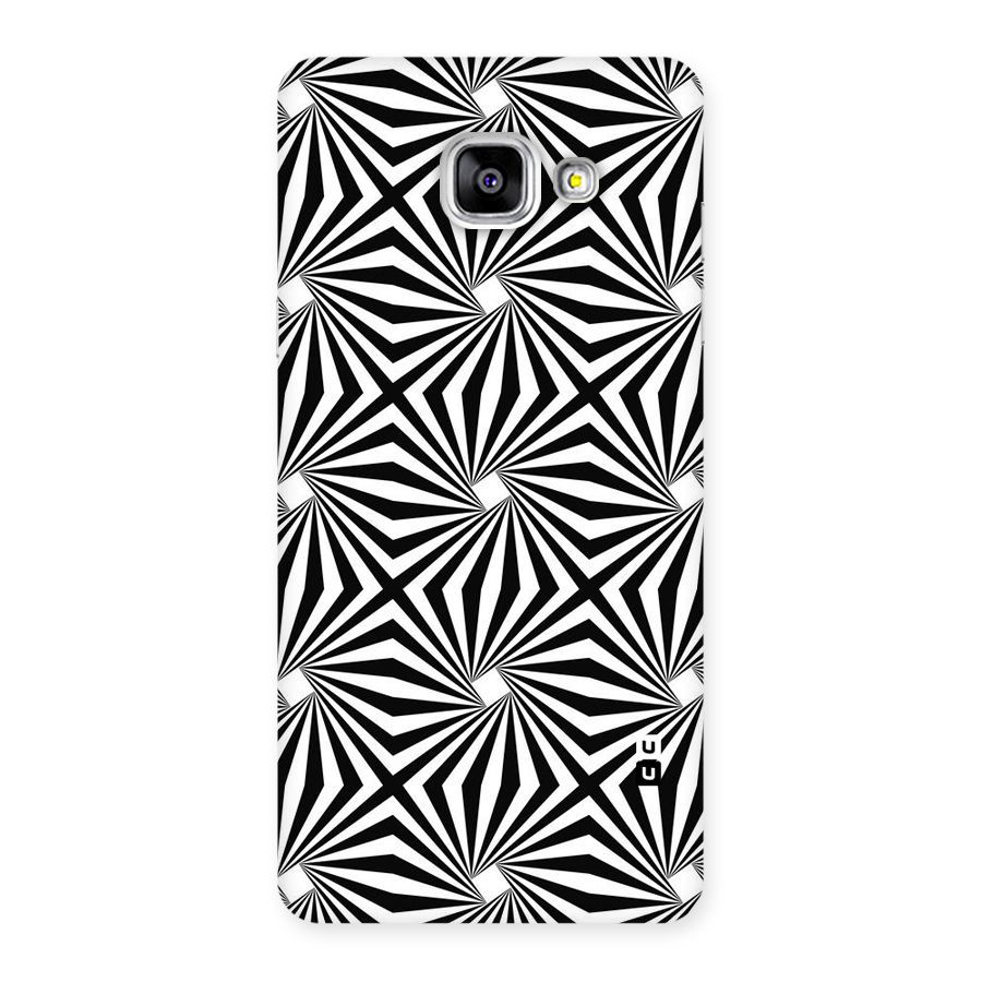 Monochromatic Swirls Back Case for Galaxy A5 2016