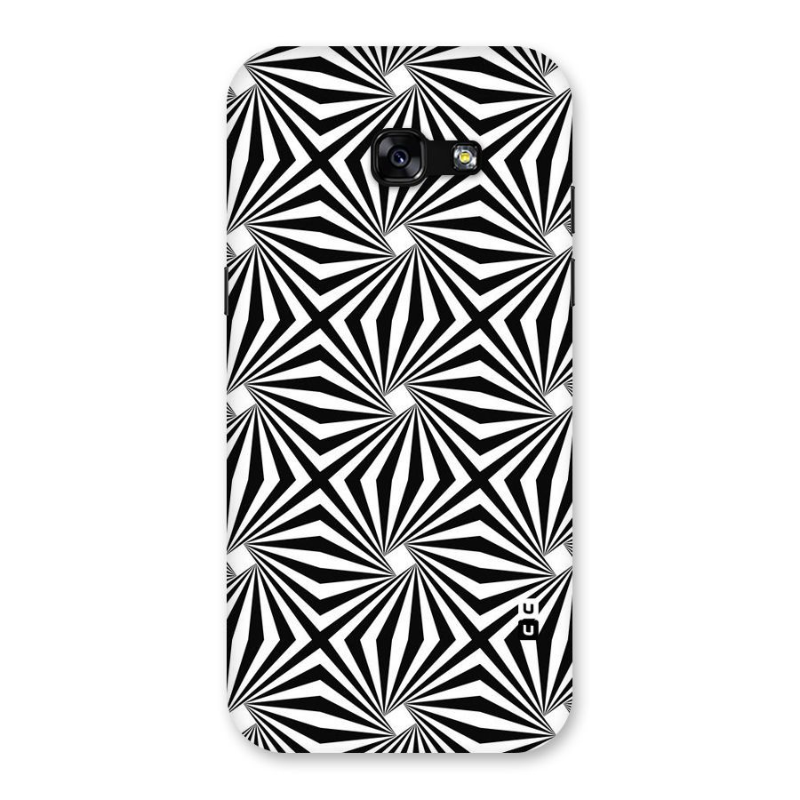 Monochromatic Swirls Back Case for Galaxy A5 2017