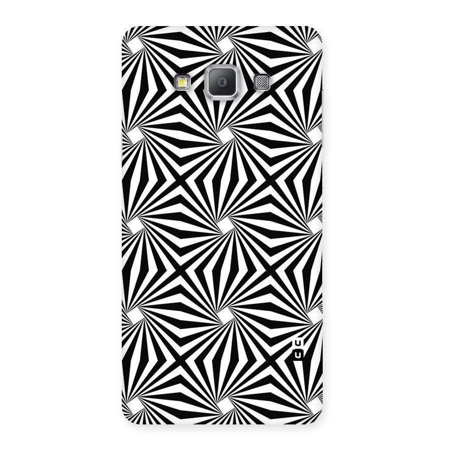 Monochromatic Swirls Back Case for Galaxy A7