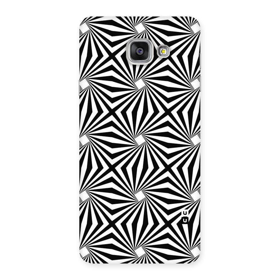 Monochromatic Swirls Back Case for Galaxy A7 2016