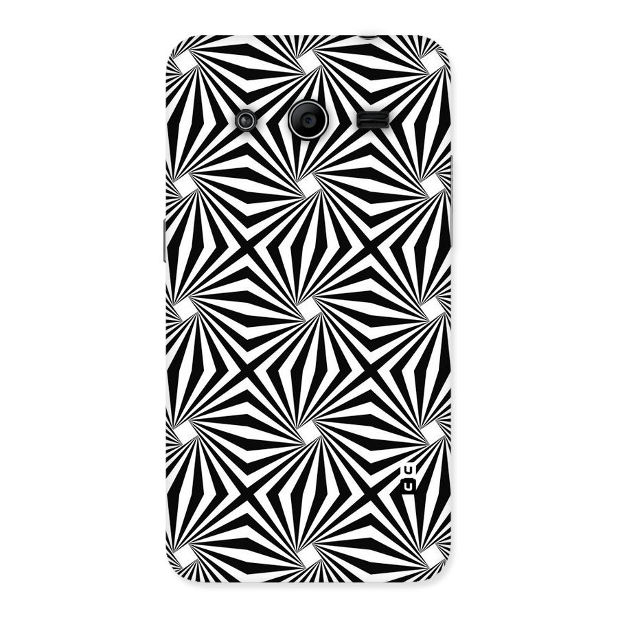 Monochromatic Swirls Back Case for Galaxy Core 2