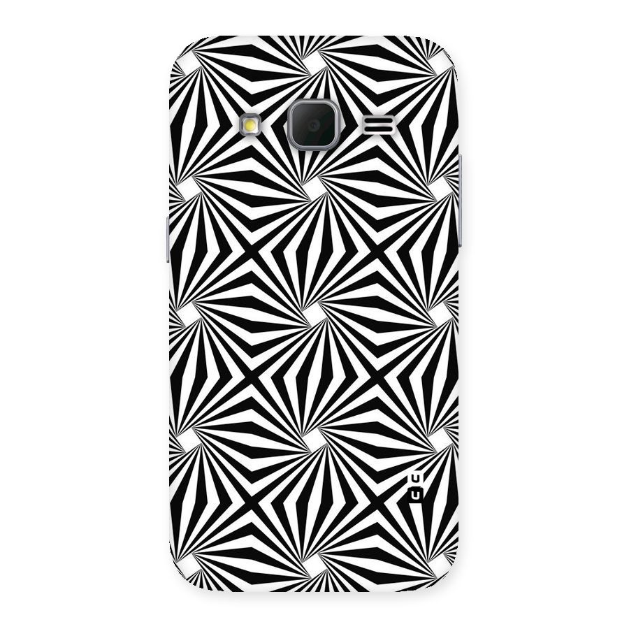 Monochromatic Swirls Back Case for Galaxy Core Prime