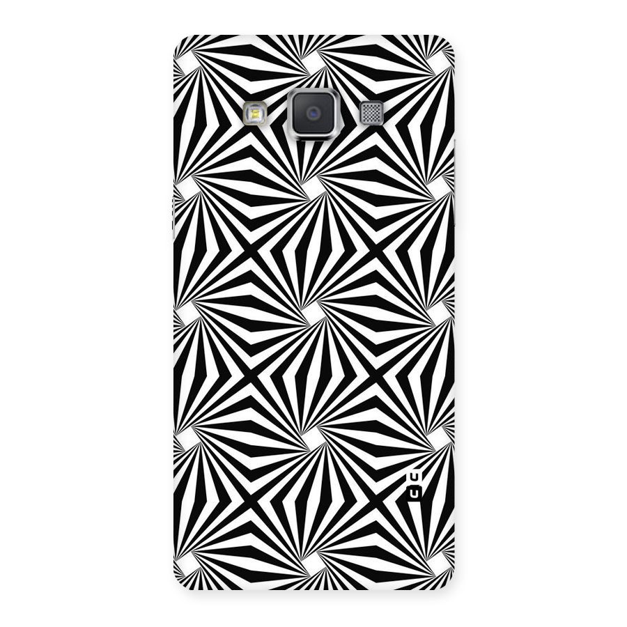 Monochromatic Swirls Back Case for Galaxy Grand Max