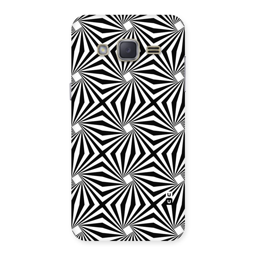 Monochromatic Swirls Back Case for Galaxy J2