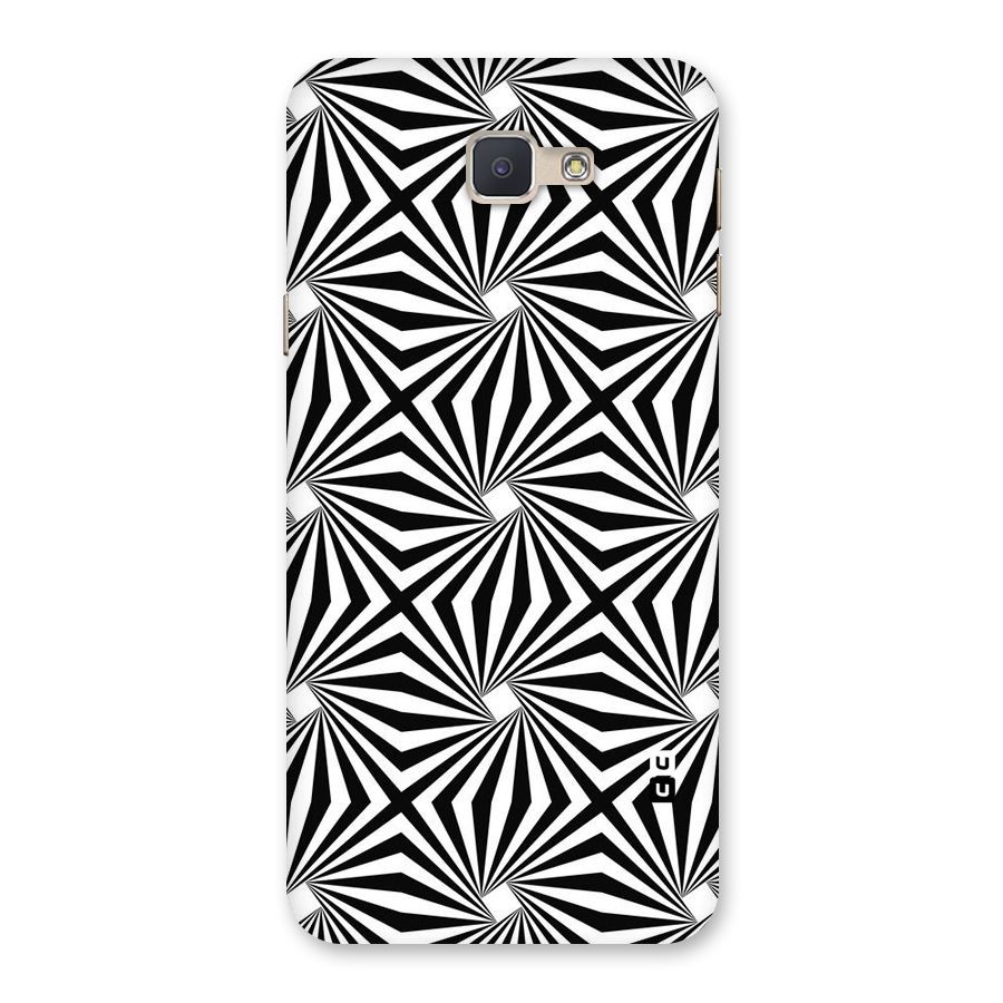 Monochromatic Swirls Back Case for Galaxy J5 Prime