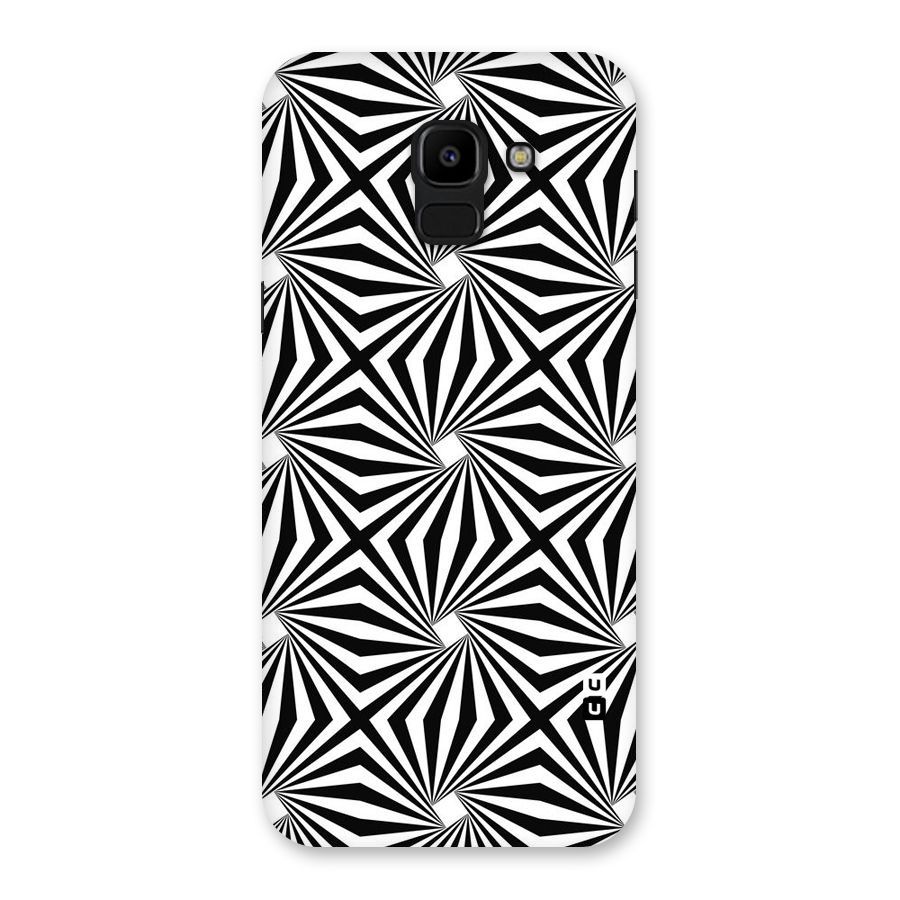 Monochromatic Swirls Back Case for Galaxy J6