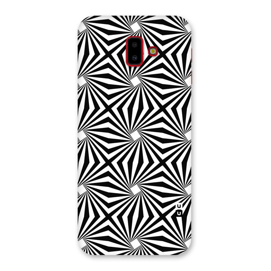 Monochromatic Swirls Back Case for Galaxy J6 Plus
