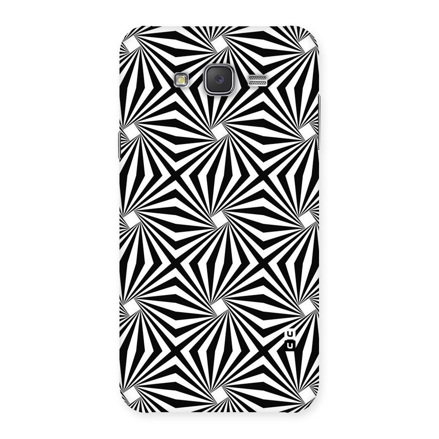 Monochromatic Swirls Back Case for Galaxy J7