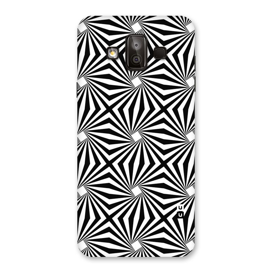 Monochromatic Swirls Back Case for Galaxy J7 Duo