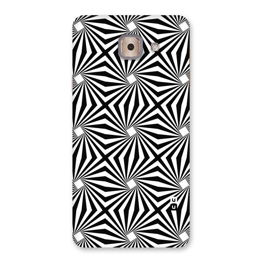 Monochromatic Swirls Back Case for Galaxy J7 Max
