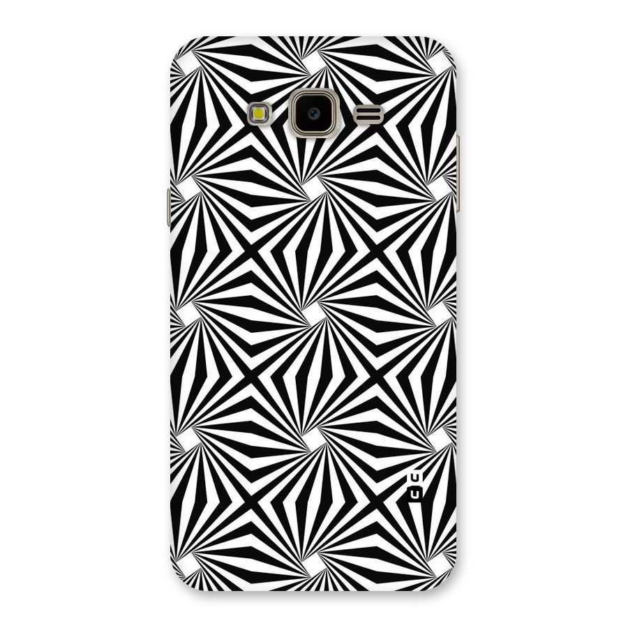 Monochromatic Swirls Back Case for Galaxy J7 Nxt