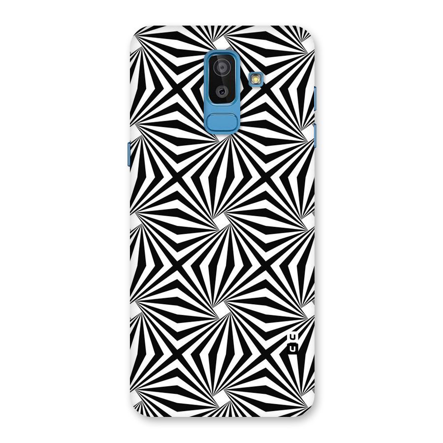 Monochromatic Swirls Back Case for Galaxy J8