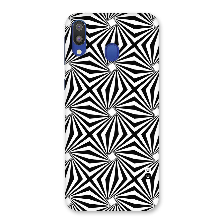 Monochromatic Swirls Back Case for Galaxy M20