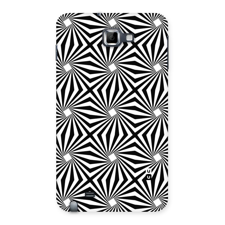 Monochromatic Swirls Back Case for Galaxy Note