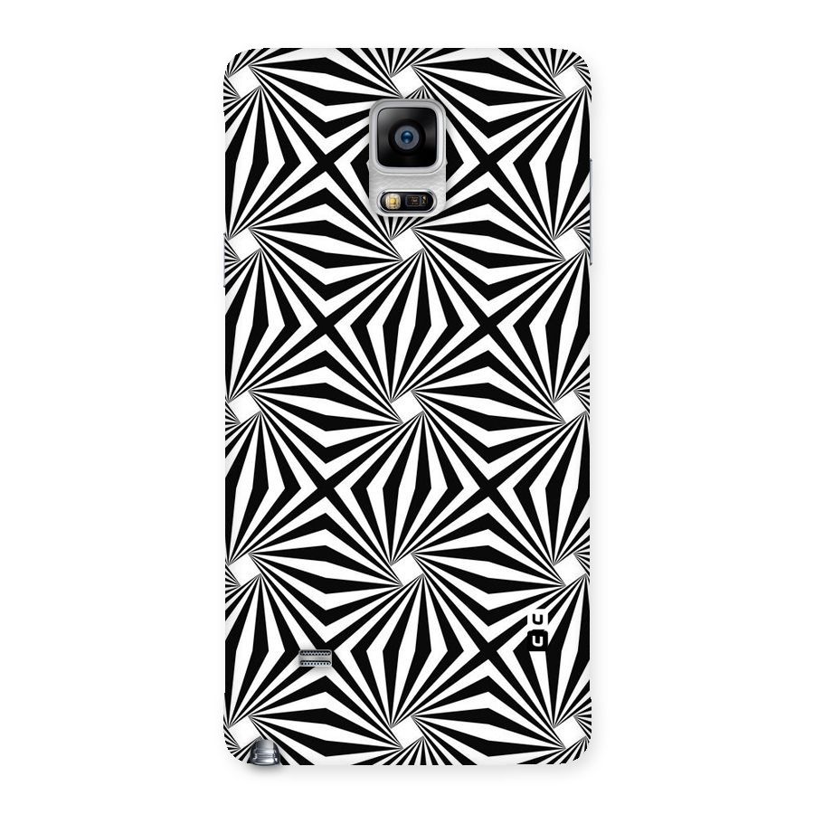 Monochromatic Swirls Back Case for Galaxy Note 4