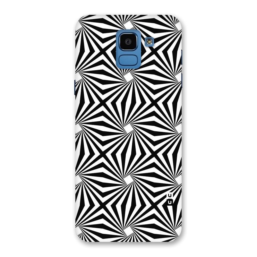 Monochromatic Swirls Back Case for Galaxy On6