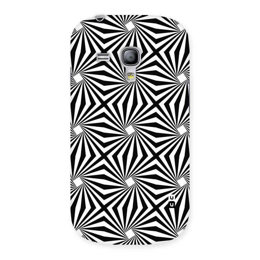 Monochromatic Swirls Back Case for Galaxy S3 Mini