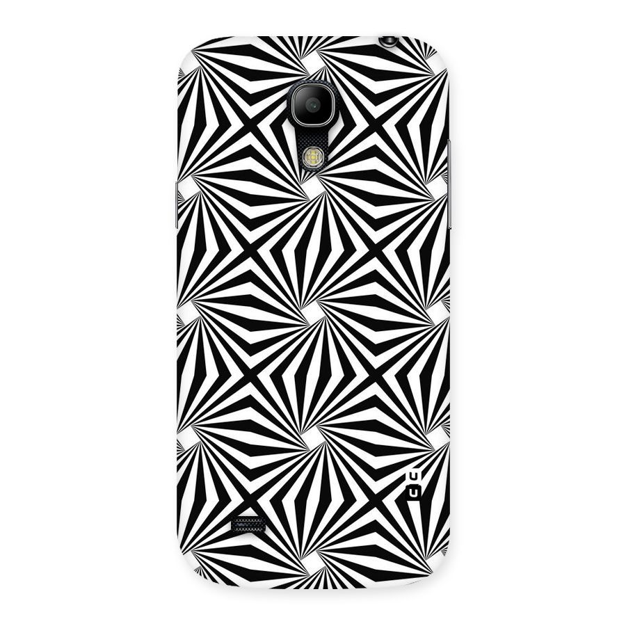 Monochromatic Swirls Back Case for Galaxy S4 Mini