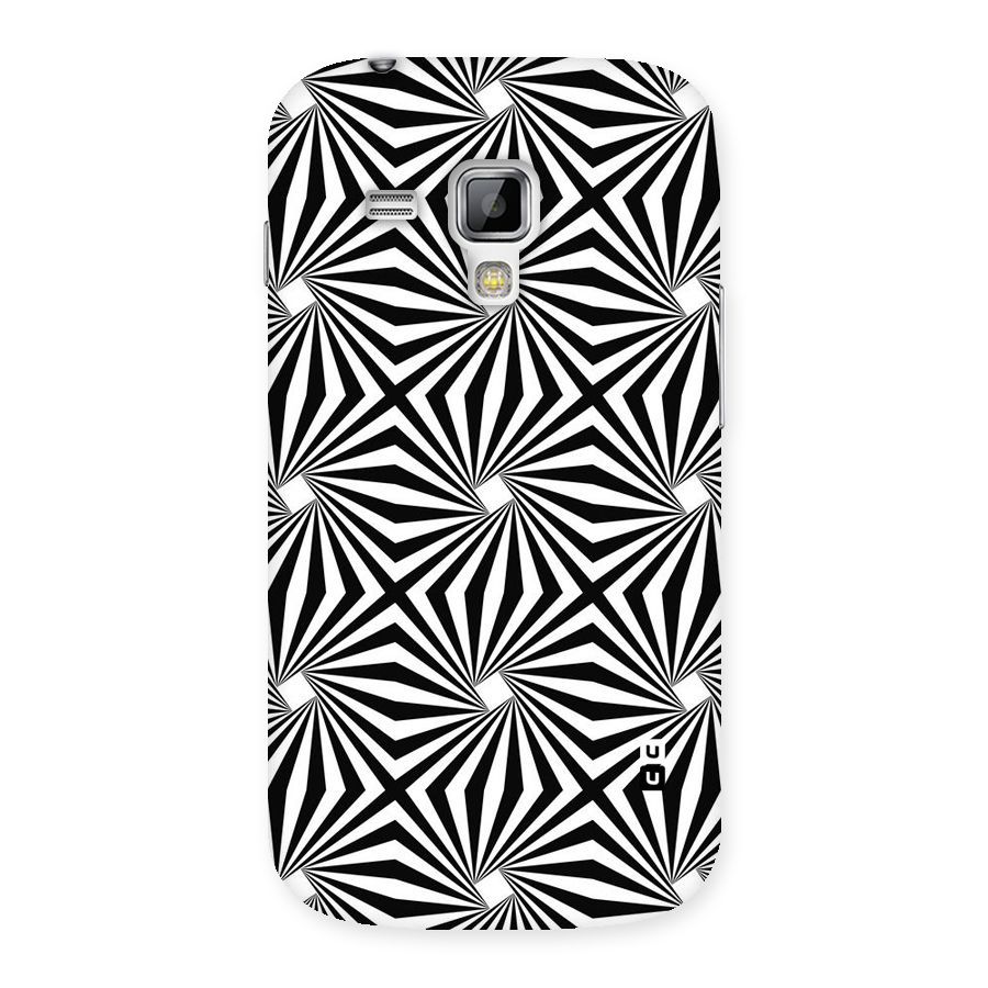 Monochromatic Swirls Back Case for Galaxy S Duos