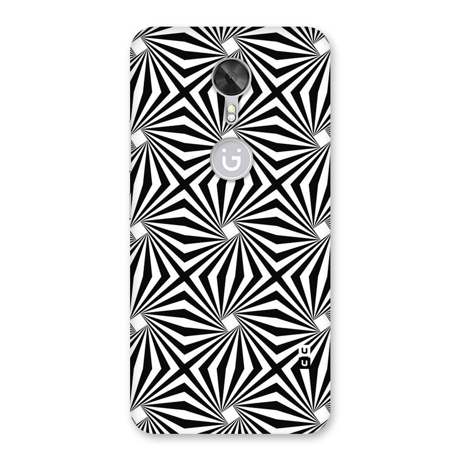 Monochromatic Swirls Back Case for Gionee A1