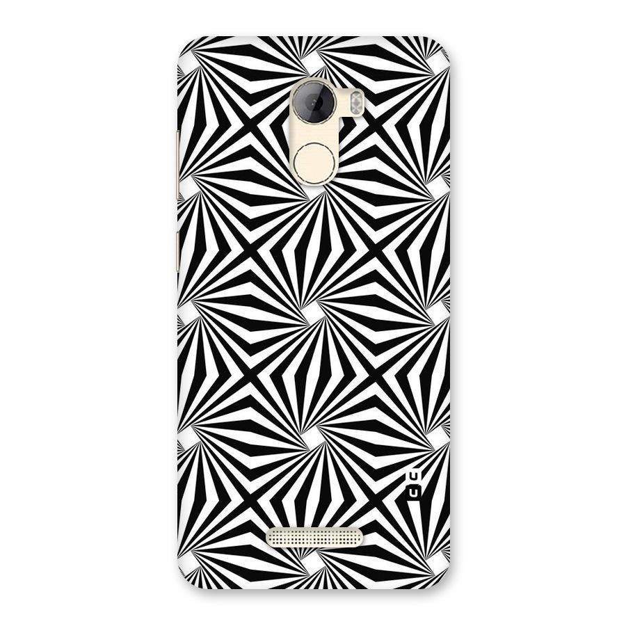 Monochromatic Swirls Back Case for Gionee A1 LIte