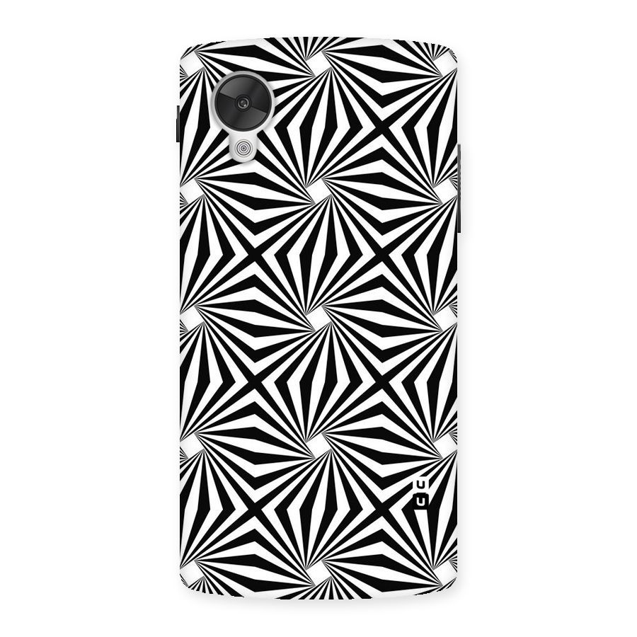 Monochromatic Swirls Back Case for Google Nexsus 5