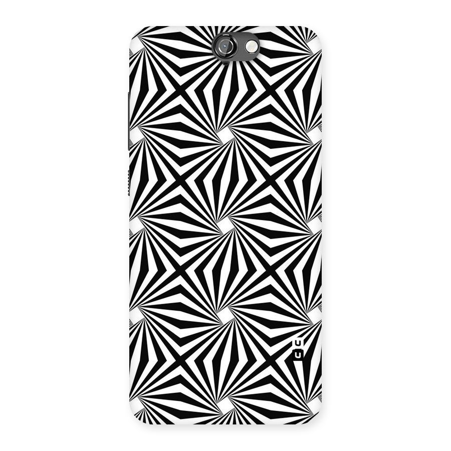 Monochromatic Swirls Back Case for HTC One A9