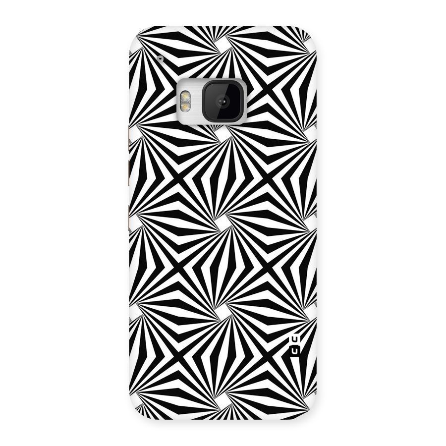 Monochromatic Swirls Back Case for HTC One M9