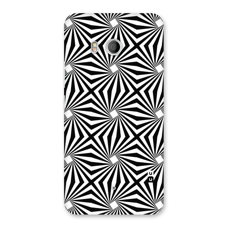 Monochromatic Swirls Back Case for HTC U11