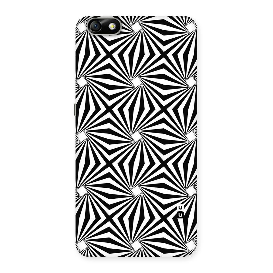 Monochromatic Swirls Back Case for Honor 4X