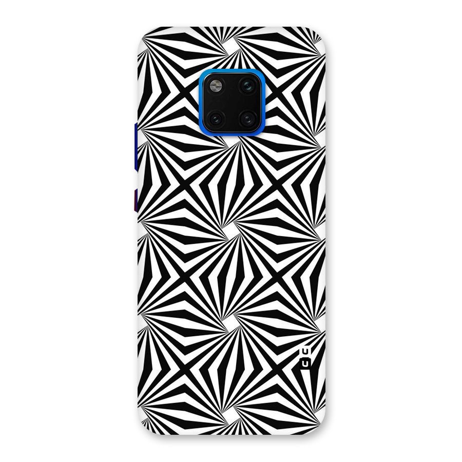 Monochromatic Swirls Back Case for Huawei Mate 20 Pro