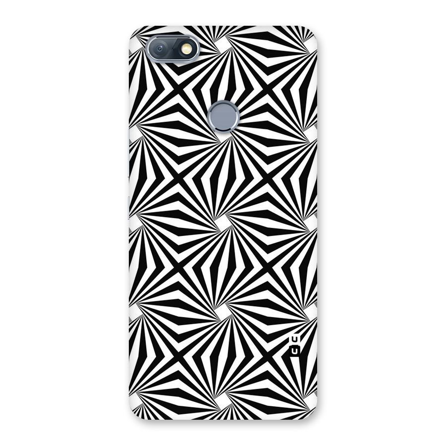 Monochromatic Swirls Back Case for Infinix Note 5