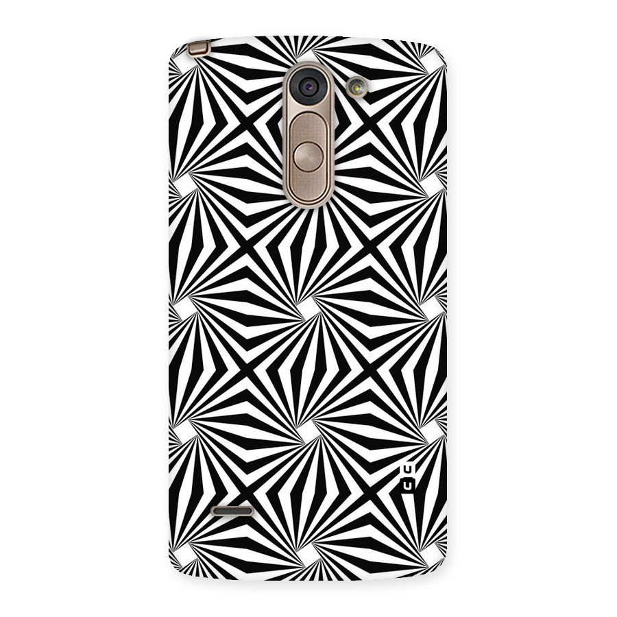 Monochromatic Swirls Back Case for LG G3 Stylus