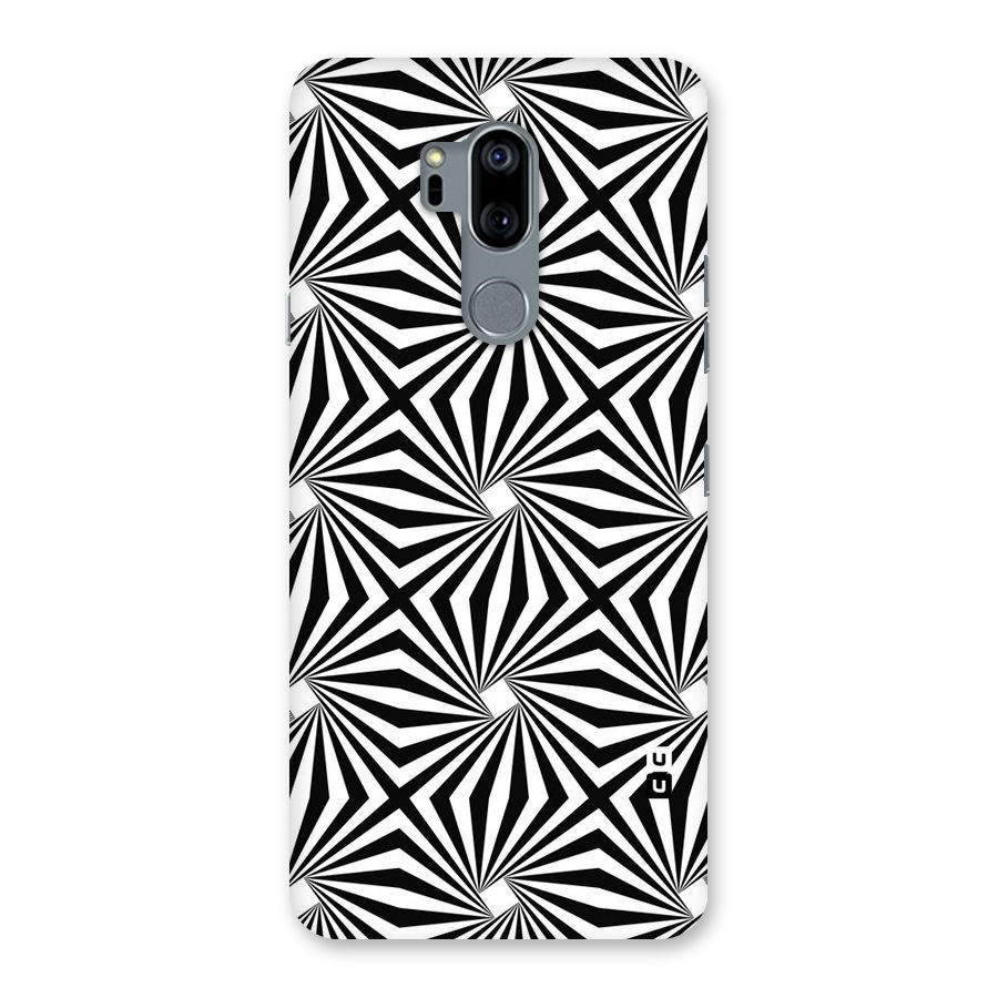 Monochromatic Swirls Back Case for LG G7