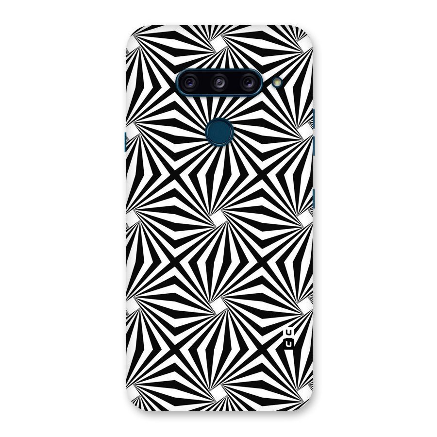 Monochromatic Swirls Back Case for LG  V40 ThinQ