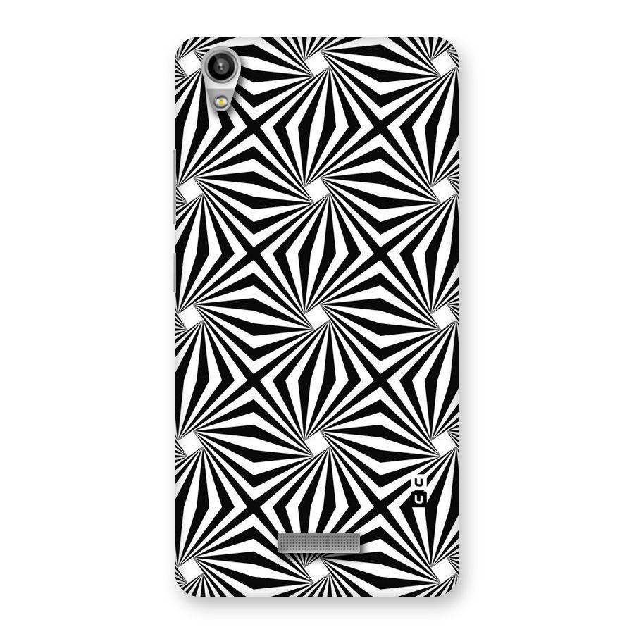 Monochromatic Swirls Back Case for Lava-Pixel-V1