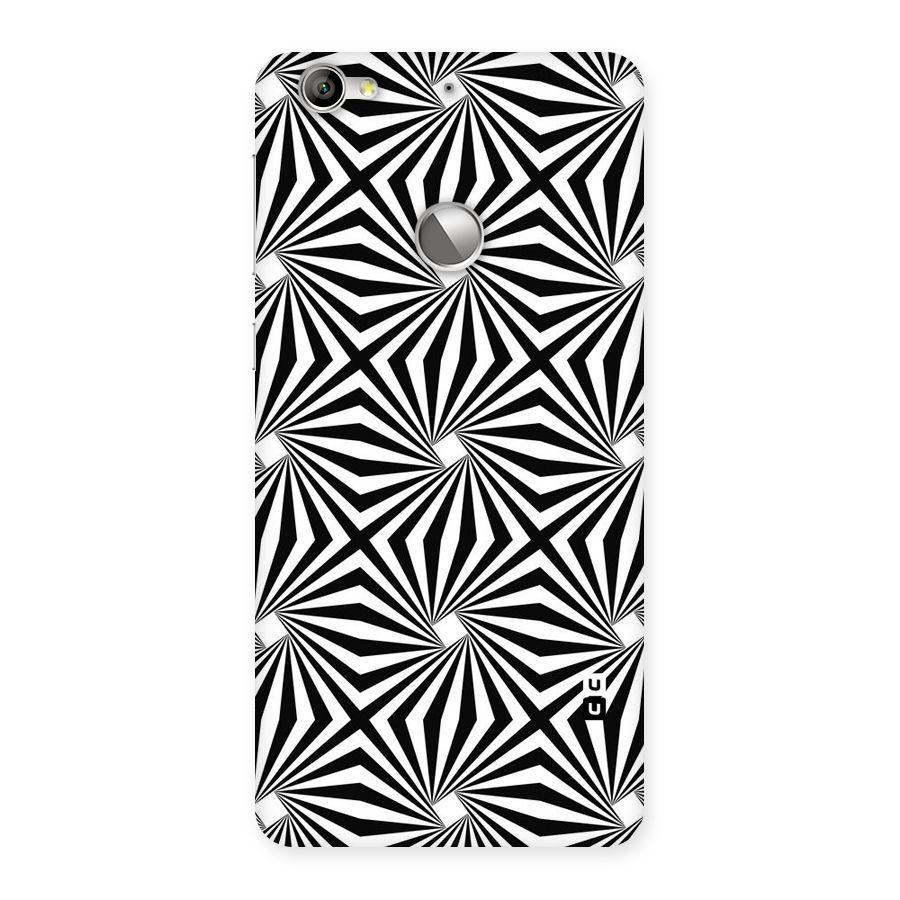 Monochromatic Swirls Back Case for LeTV Le 1s