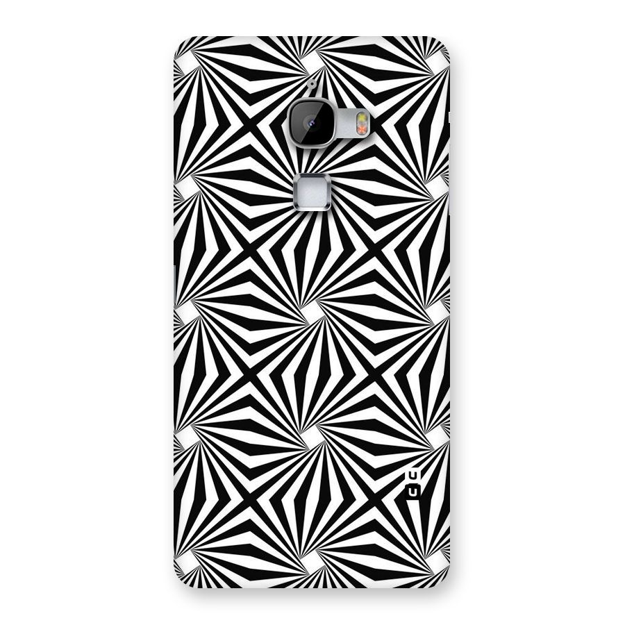 Monochromatic Swirls Back Case for LeTv Le Max