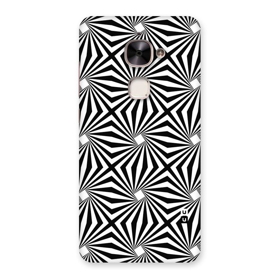 Monochromatic Swirls Back Case for Le 2