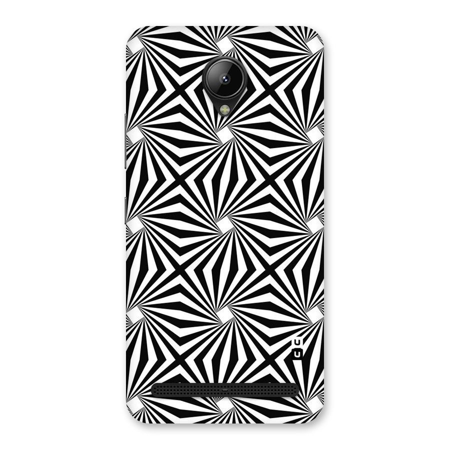 Monochromatic Swirls Back Case for Lenovo C2