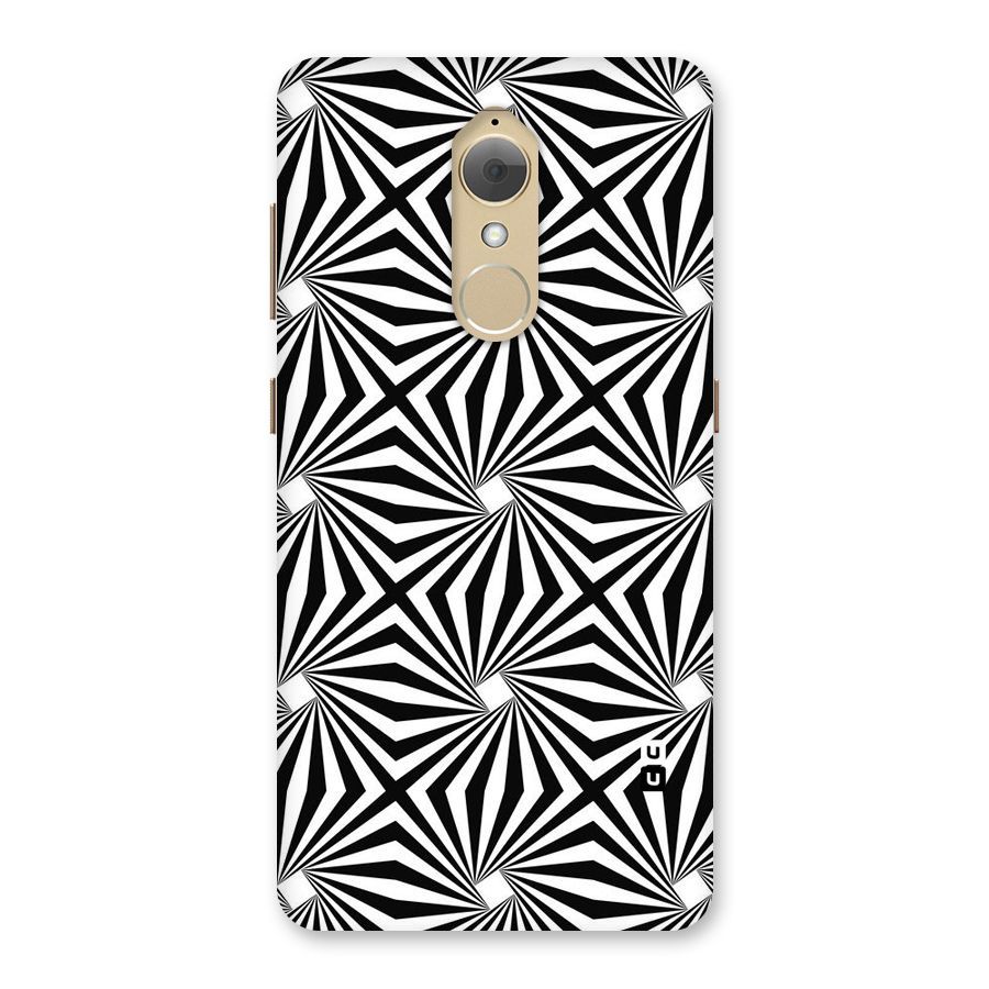 Monochromatic Swirls Back Case for Lenovo K8