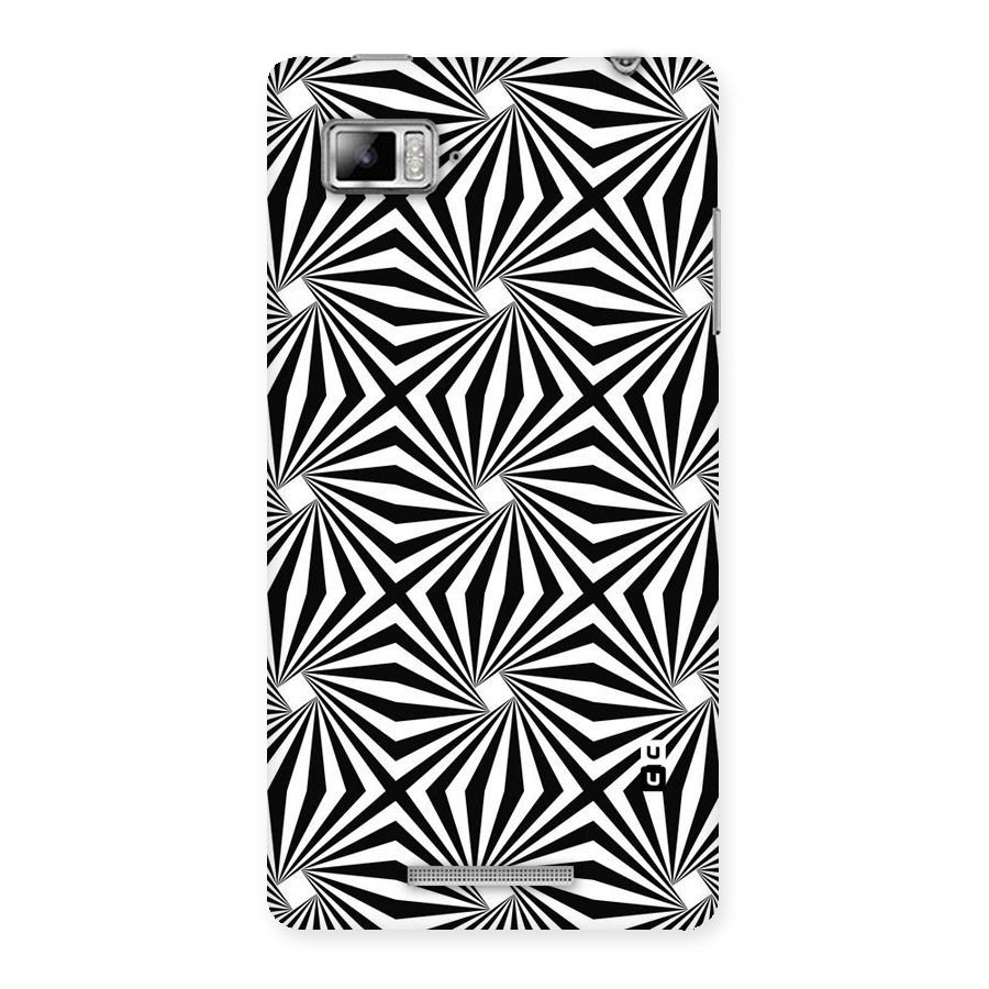 Monochromatic Swirls Back Case for Lenovo Vibe Z K910